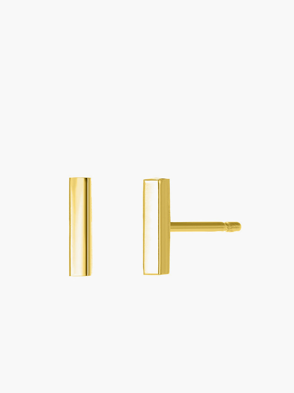 Minimalistische Stecker-Ohrringe