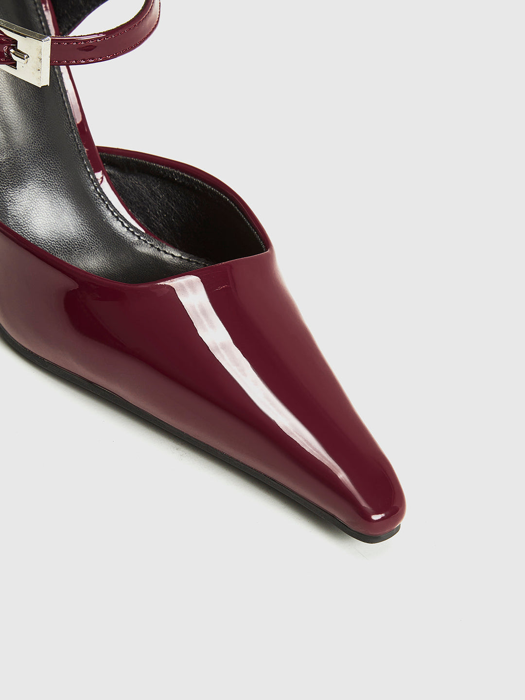 Spitze Zehen Riemchen High Heel Schuhe