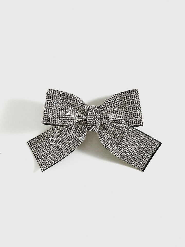 Strass Schleife Haarspange