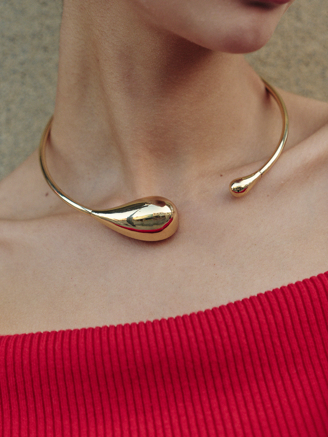 Wassertropfen-Choker