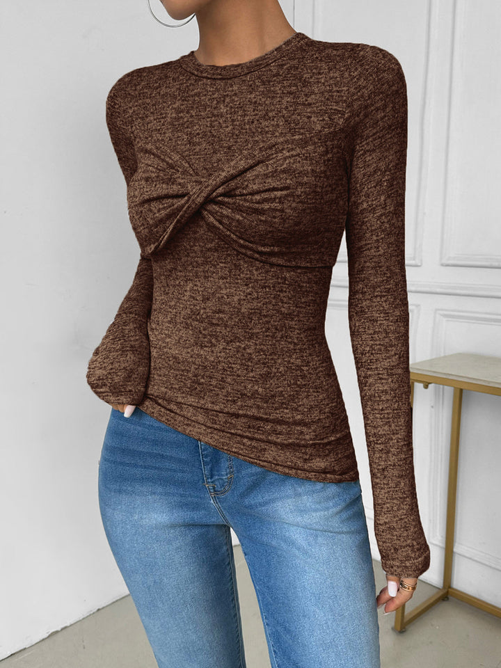 Geknotetes Skinny Jersey Top