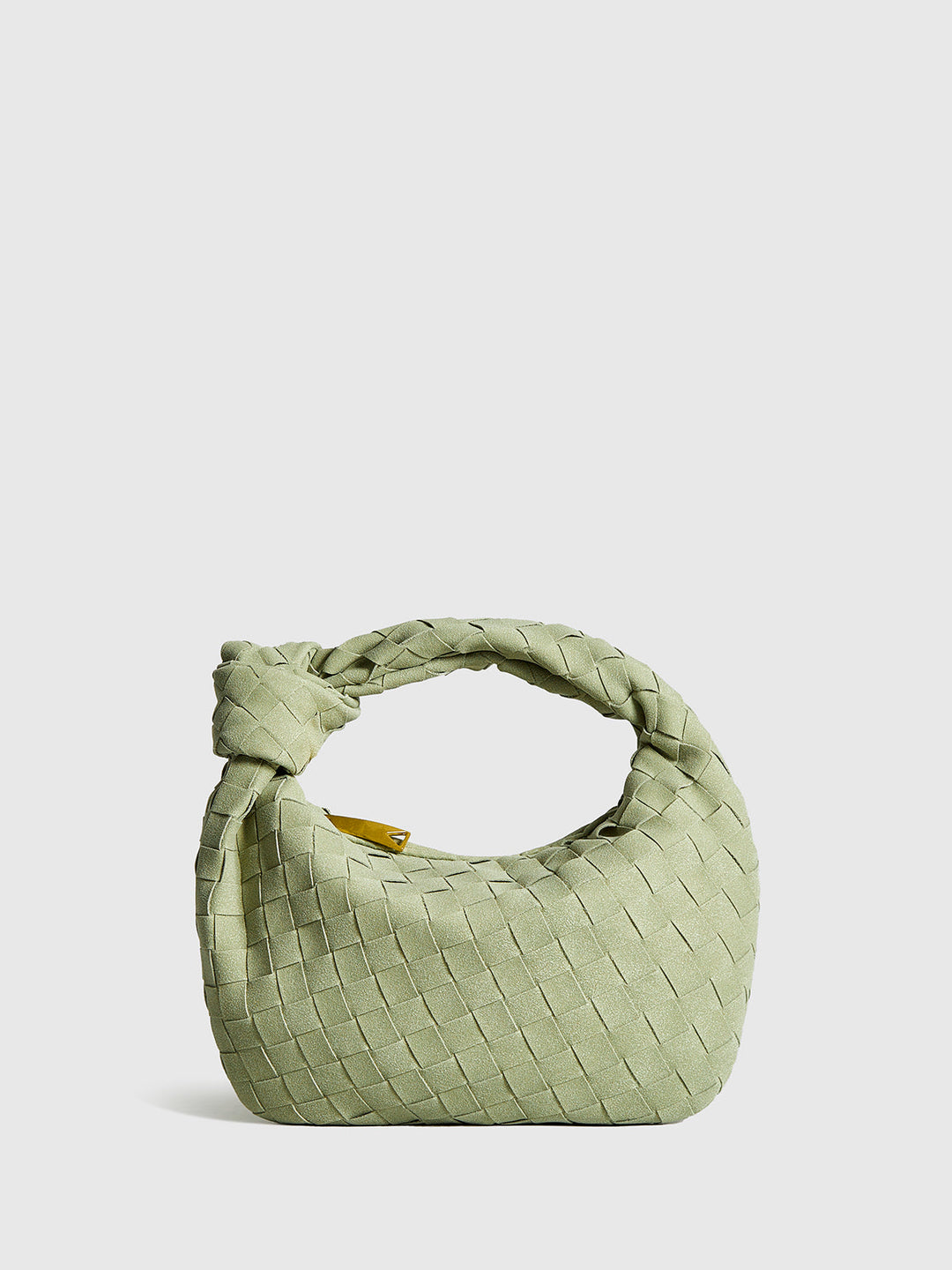 Abgerundete gewebte
knoten-tasche