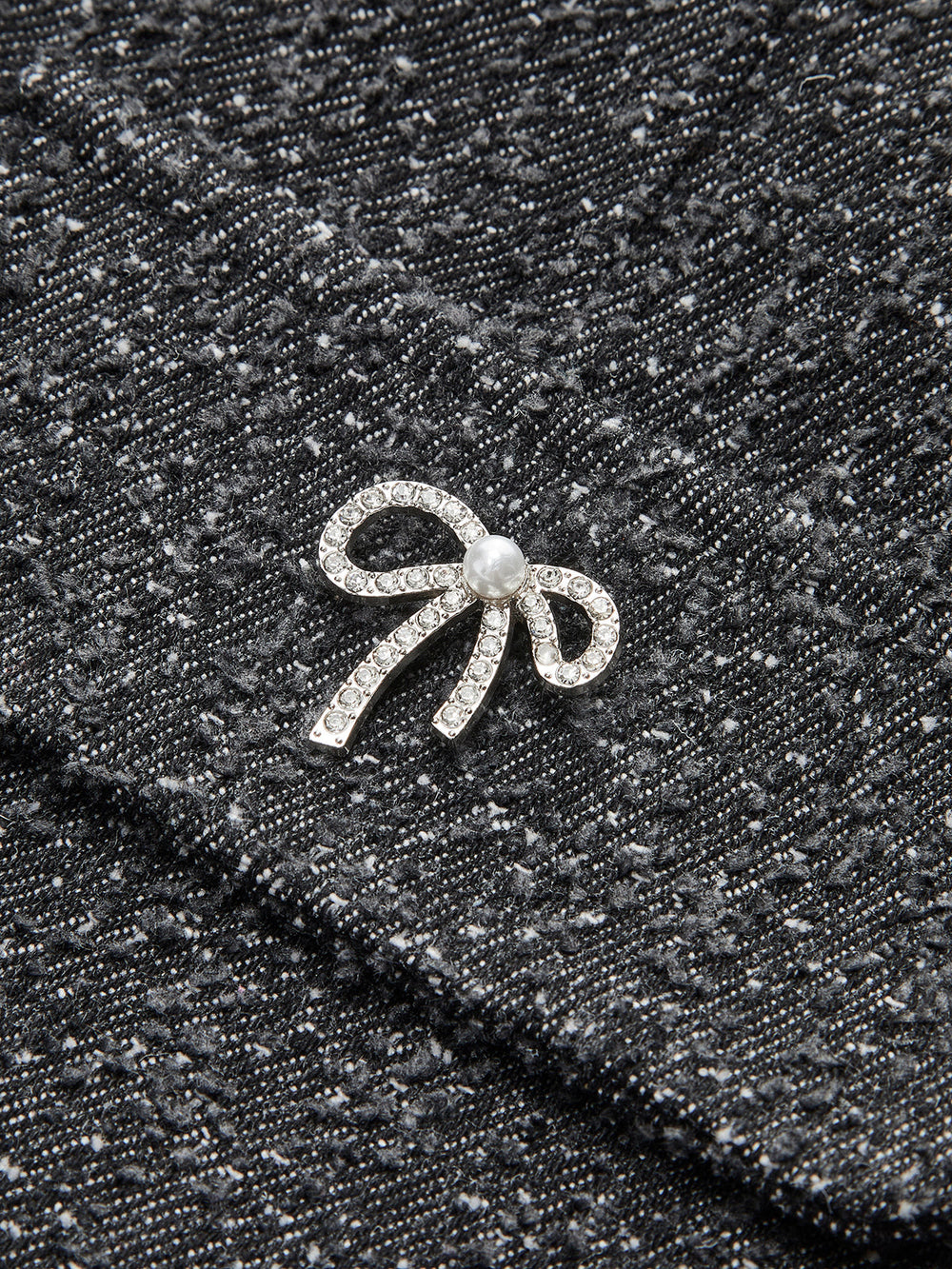 Jeansrock Aus Denim Mit Schleife