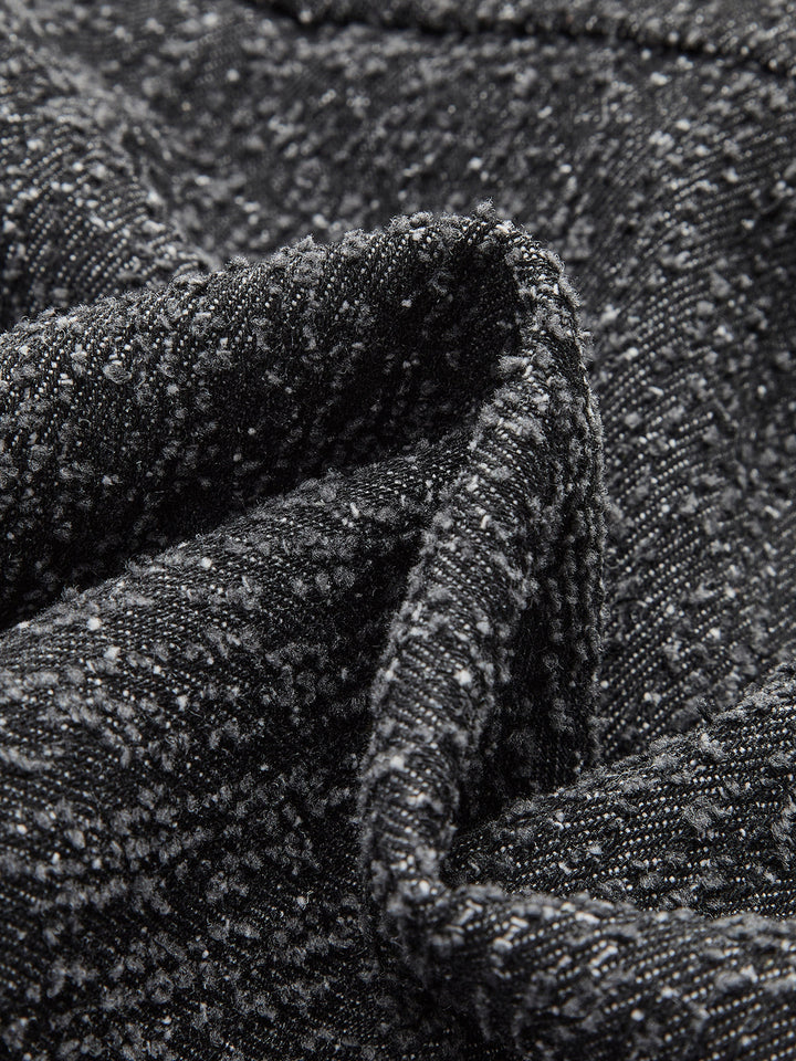 Jeansrock Aus Denim Mit Schleife