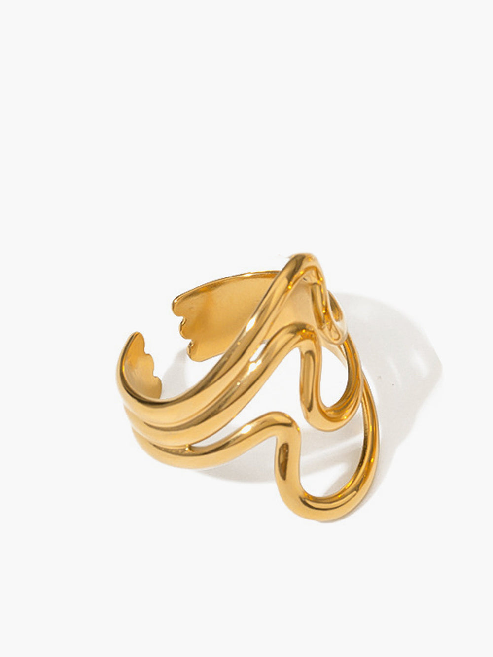1 Stk Unregelmäßiger Offener Ring