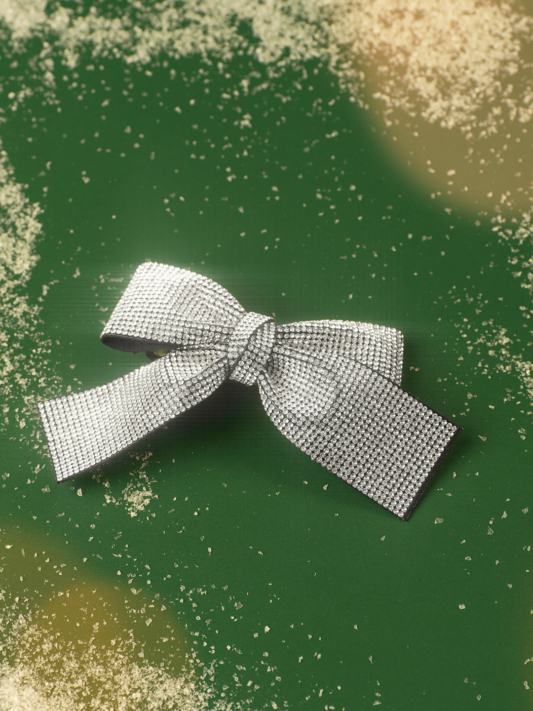 Strass Schleife Haarspange