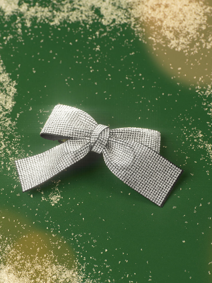 Strass Schleife Haarspange