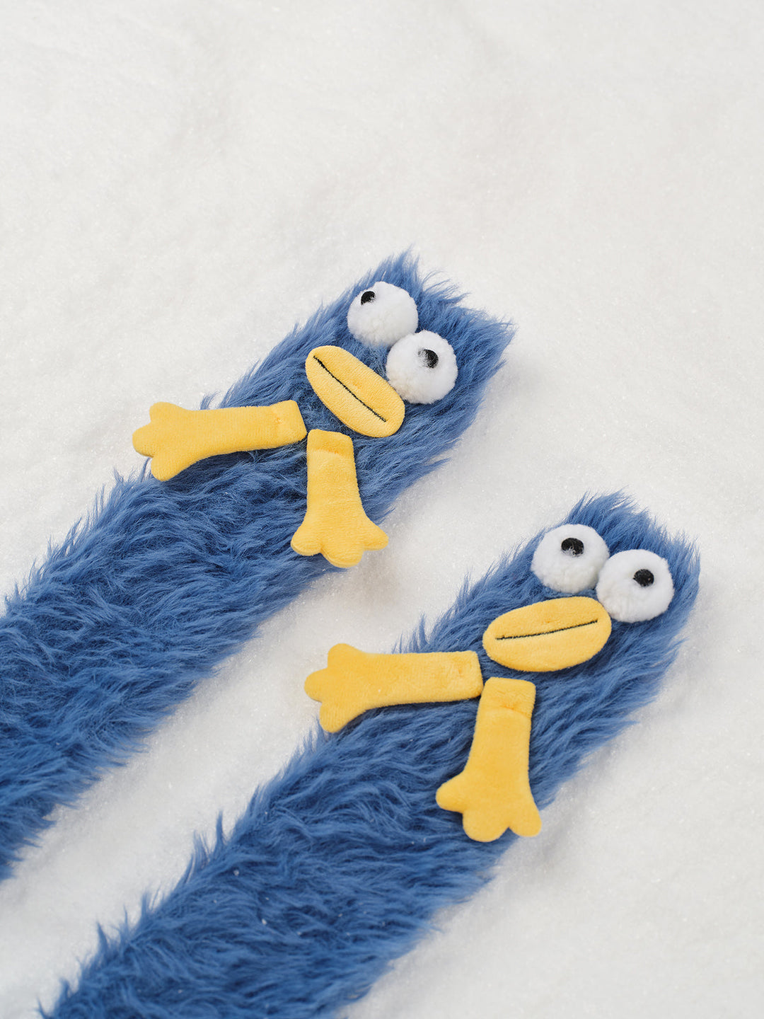 Cartoon Korallen Samt Mittelhohe Socken