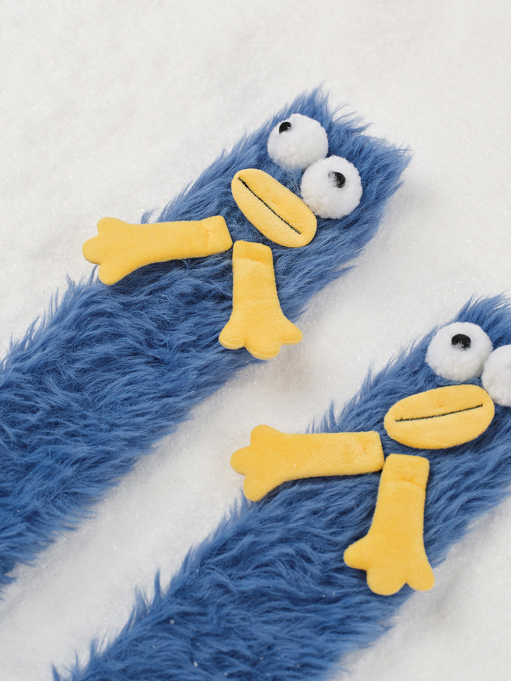 Cartoon Korallen Samt Mittelhohe Socken