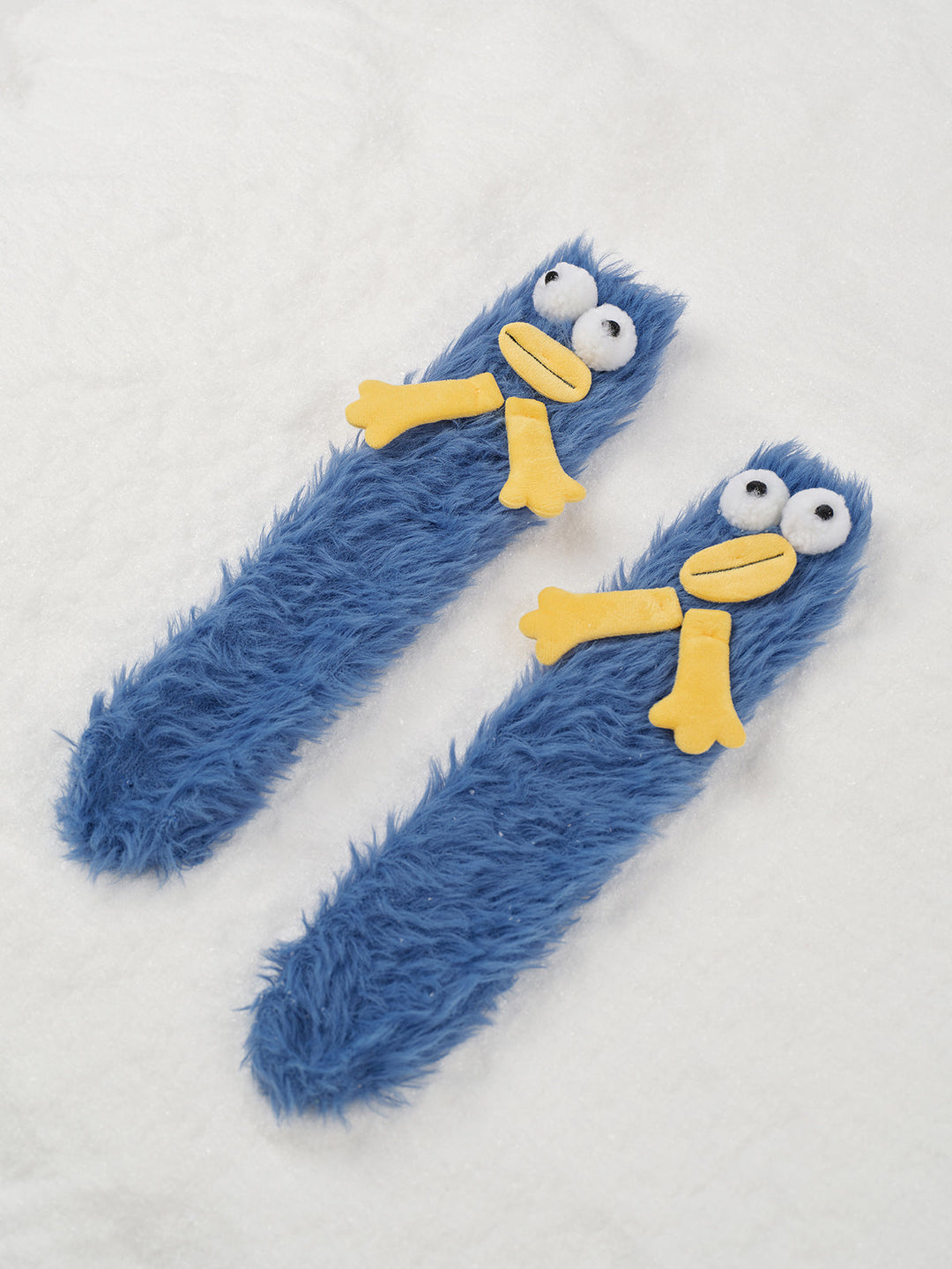 Cartoon Korallen Samt Mittelhohe Socken