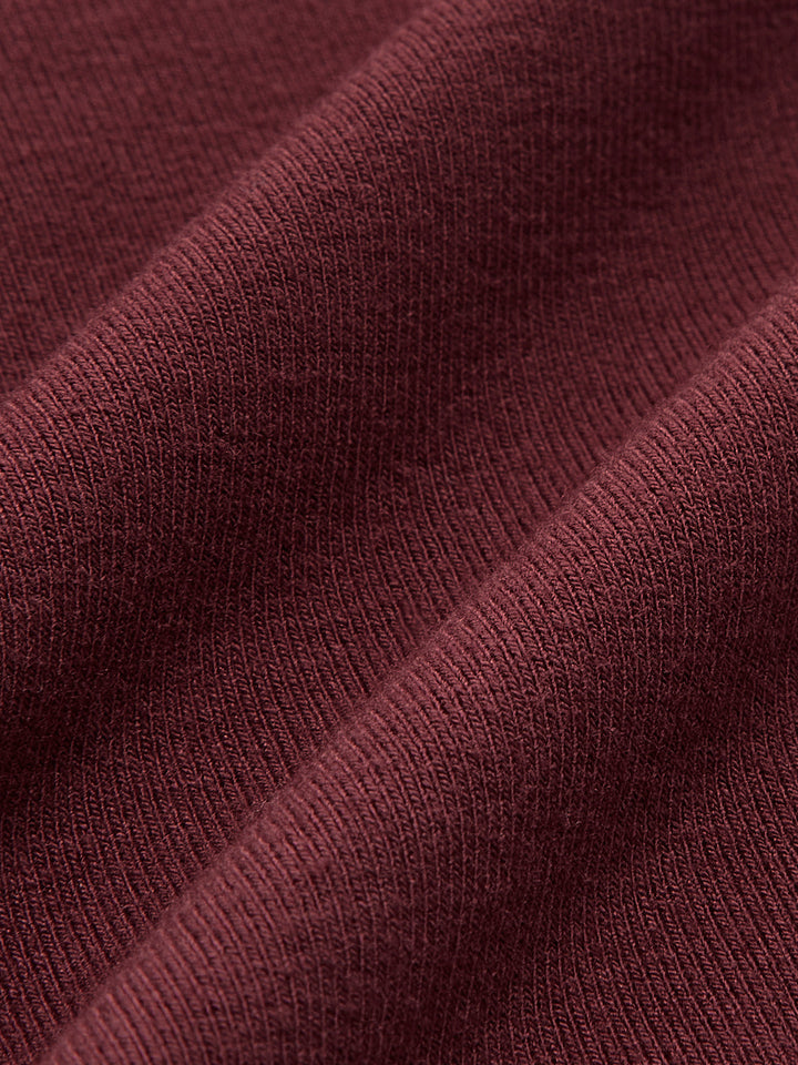 Kreuzkragen-Shirt mit Falten und Raffung