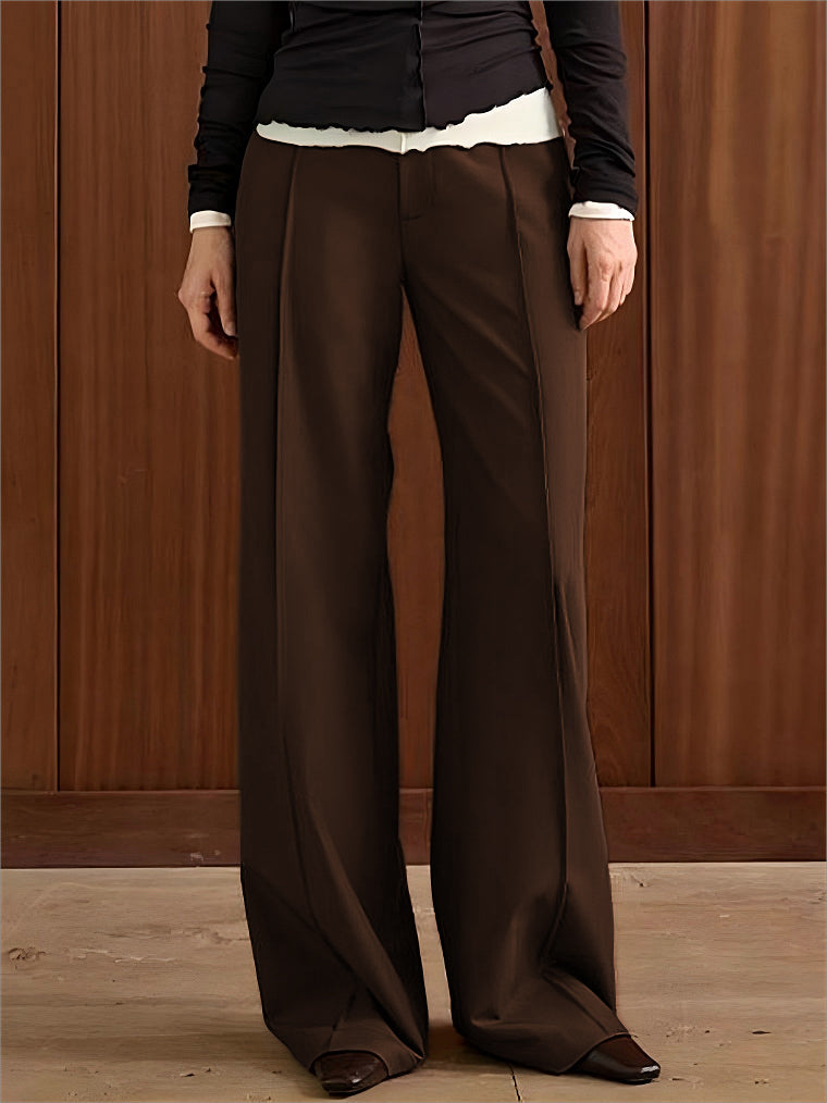 Freizeithose mit geraden Hosenbeinen