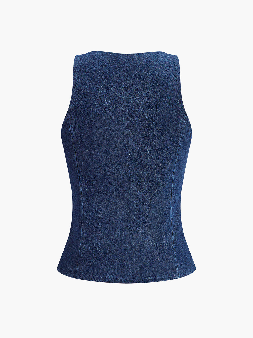 Button-Down-Denimweste