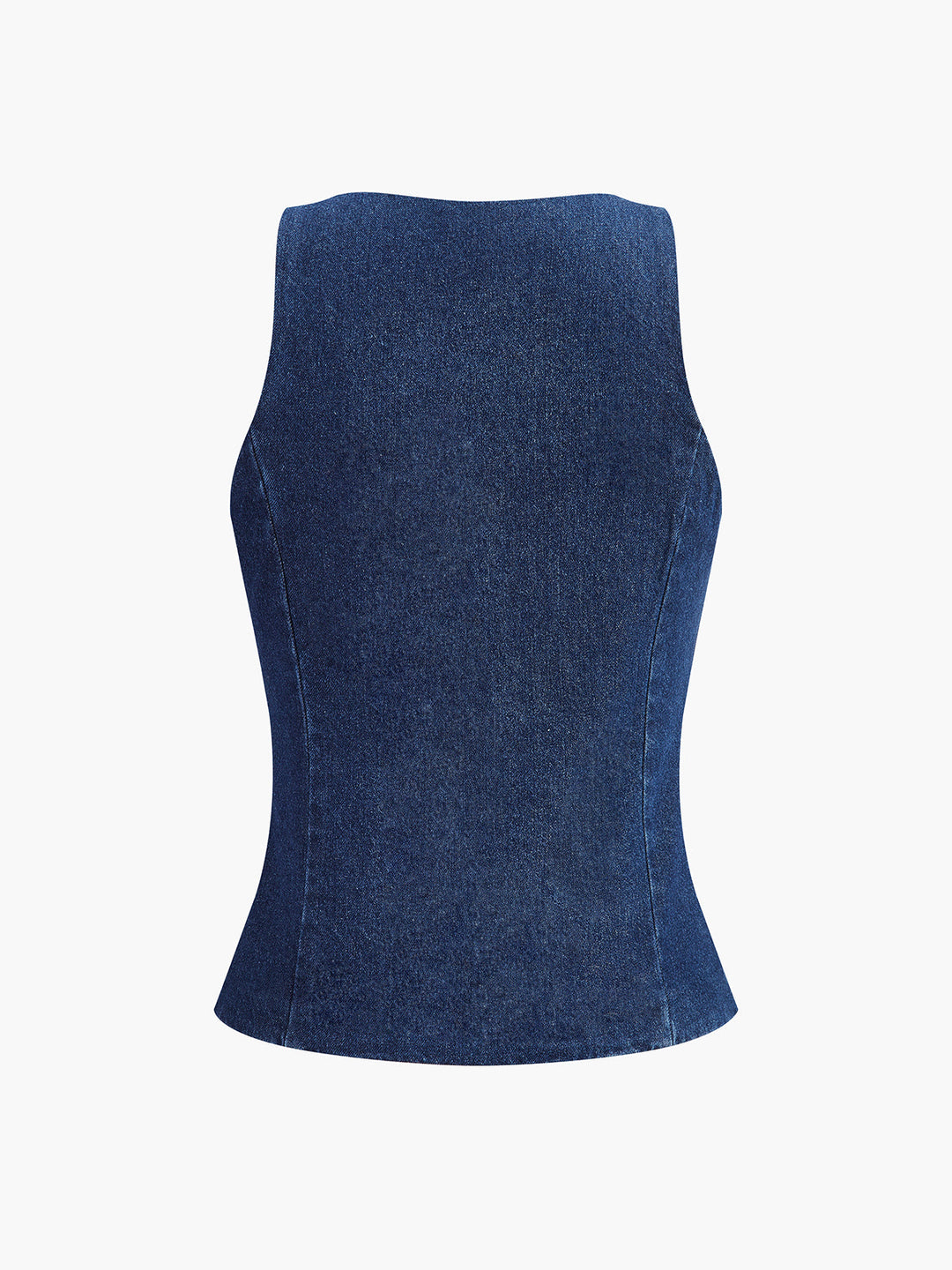 Button-Down-Denimweste