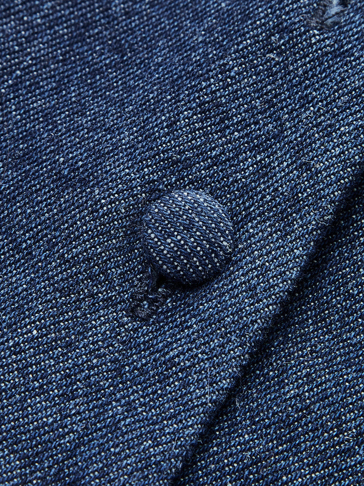 Button-Down-Denimweste