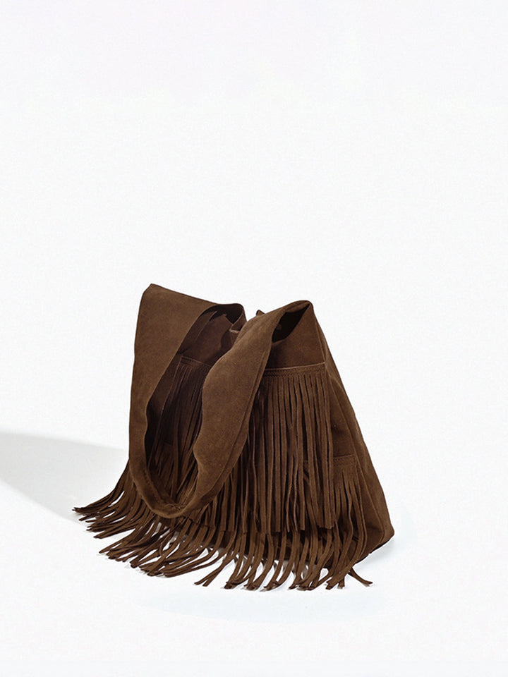 Böhmische Quasten-Hobo-Tasche