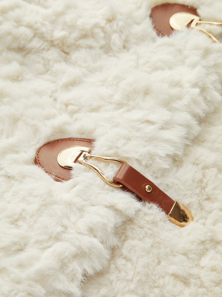 Fleece-Weste mit weichen Taschen
