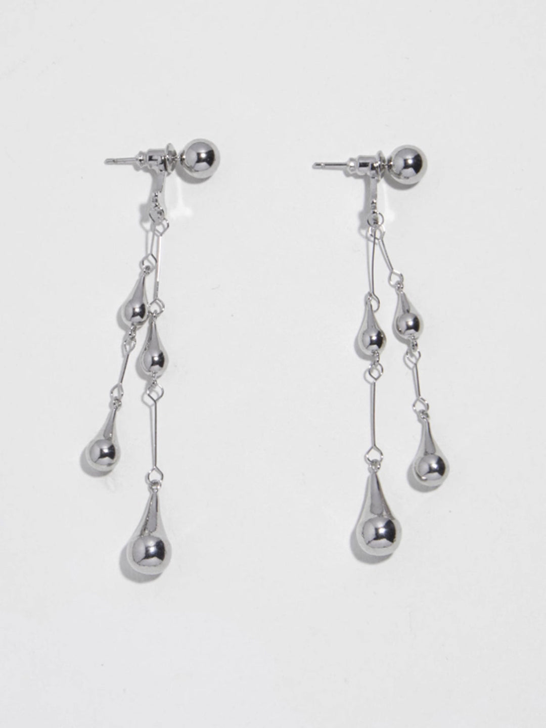 Wassertropfen Quaste Ohrstecker