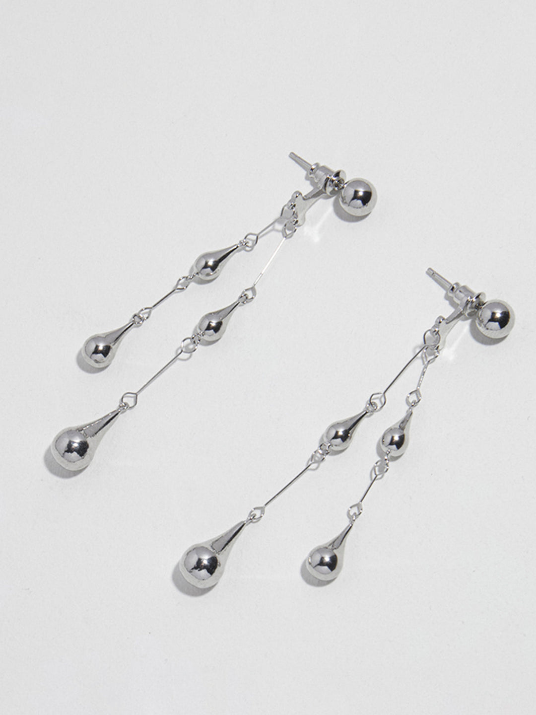 Wassertropfen Quaste Ohrstecker