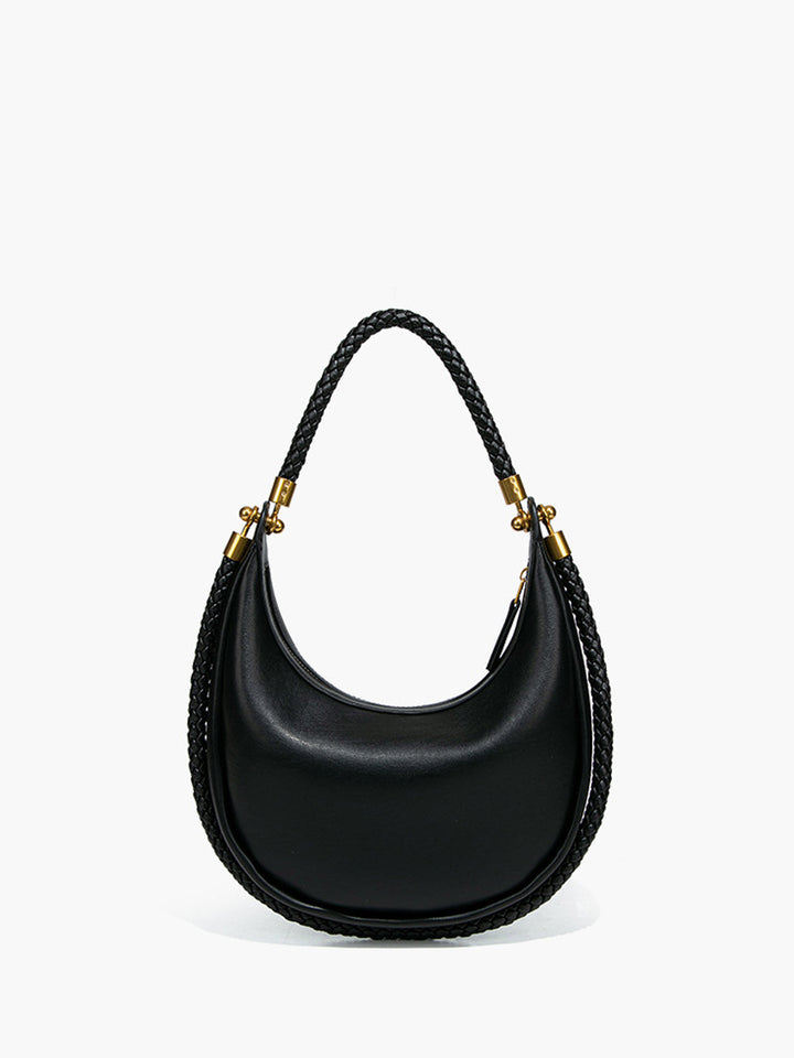 Ober Bag mit gewebten Henkeln