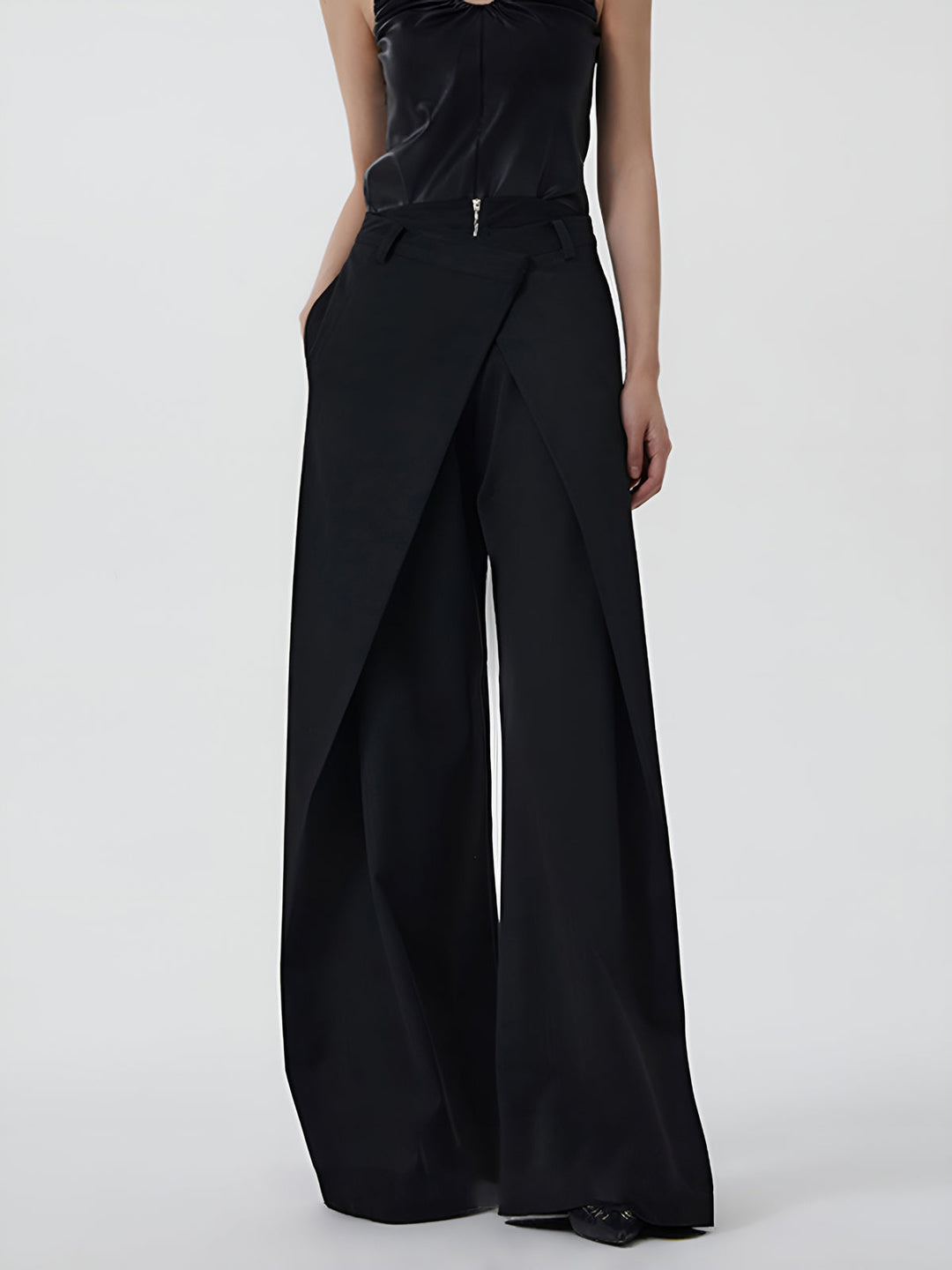 Schlichte Hose mit Reißverschluss