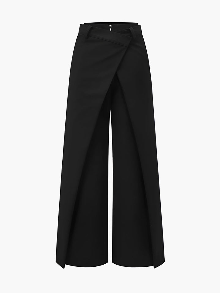 Schlichte Hose mit Reißverschluss