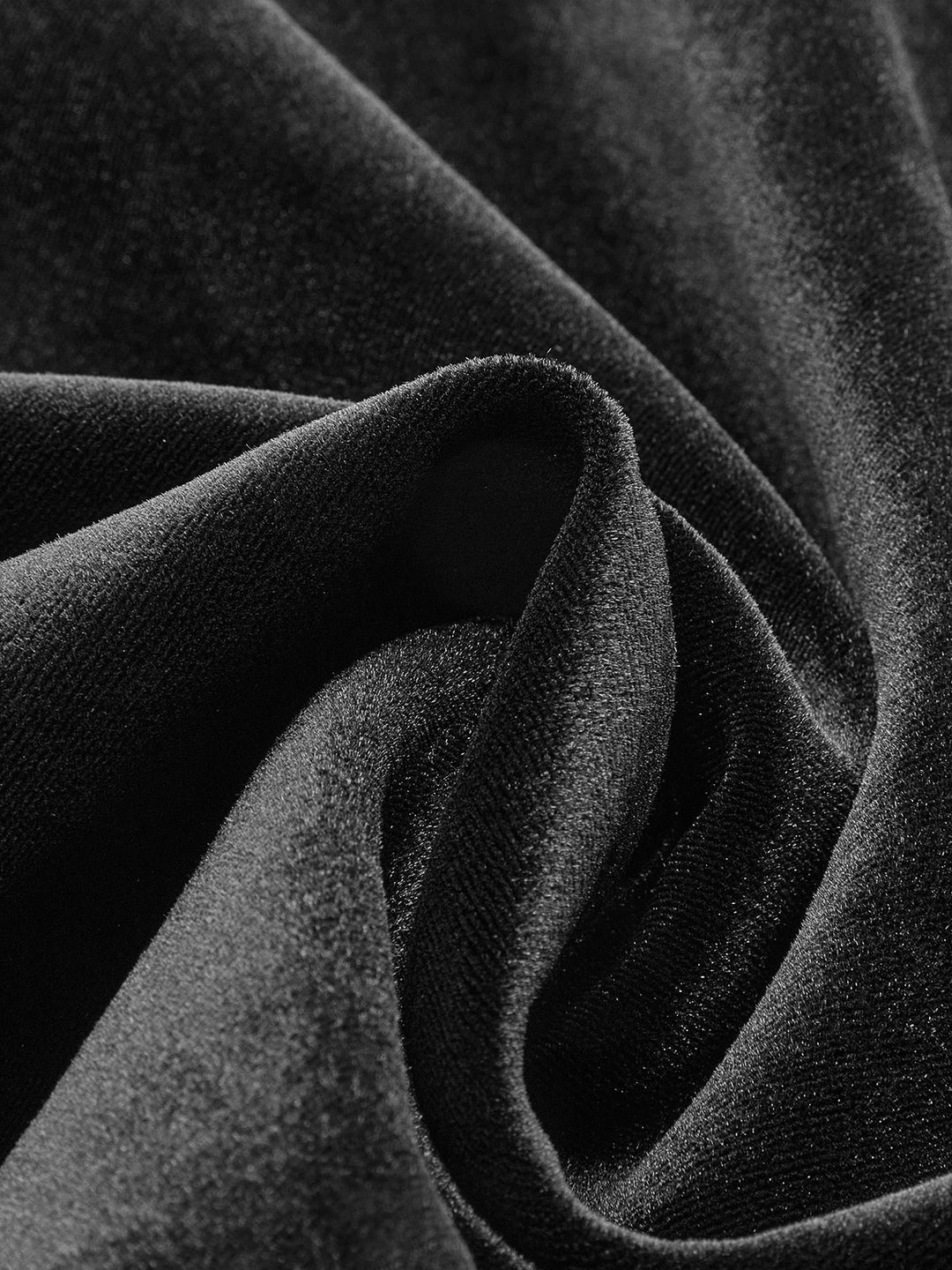 Rückenfreies Samtkleid mit Schleifchen-Detail