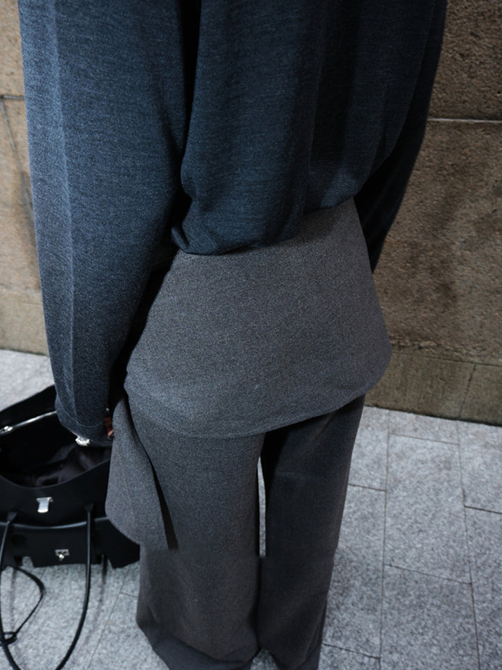 Utility Mid-Waist Knotted Design Hose