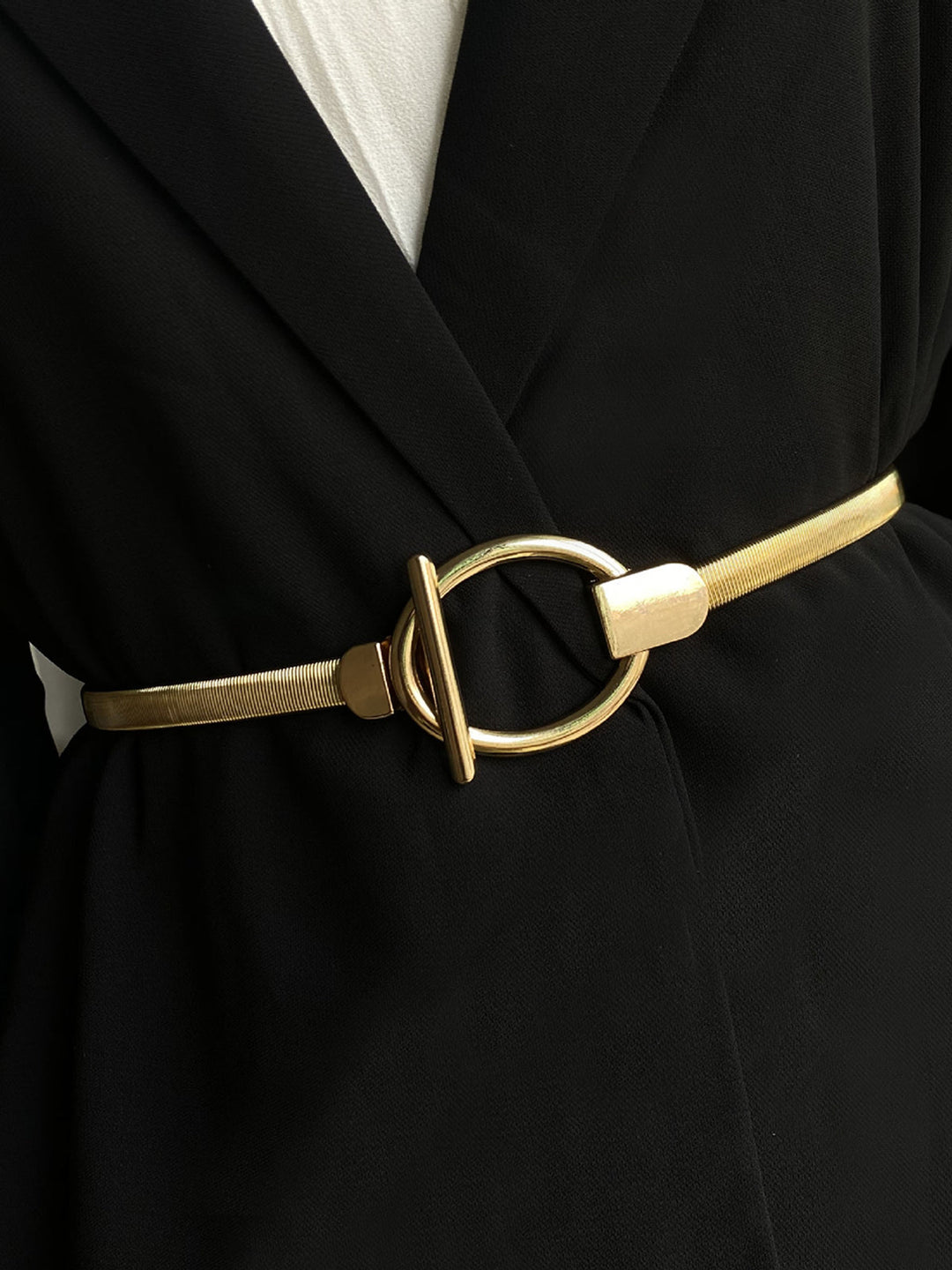 Elastischer Lariat Slim Gürtel