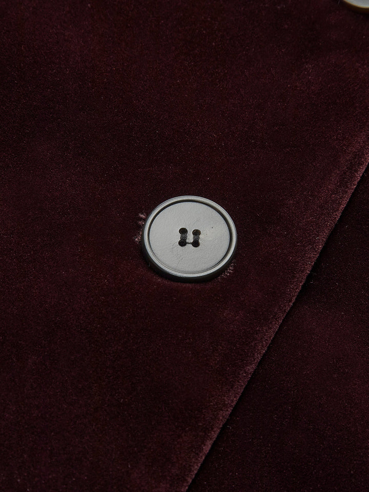 Samt-Revers Kurzblazer
