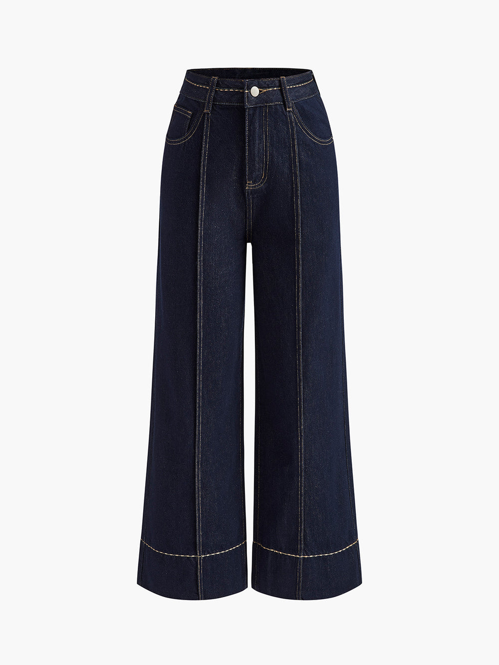 Weit geschnittene Jeans aus Denim