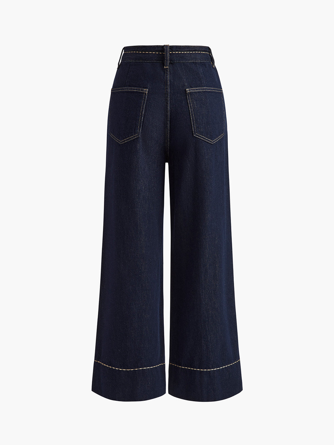 Weit geschnittene Jeans aus Denim
