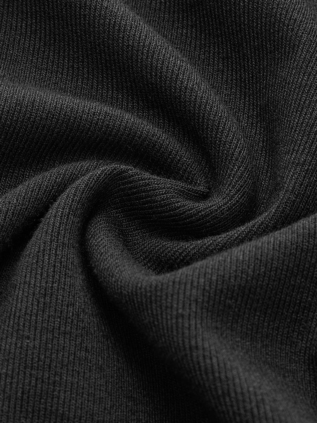 Langarmshirt aus Strick mit quadratischem Ausschnitt und Kontrastbesatz