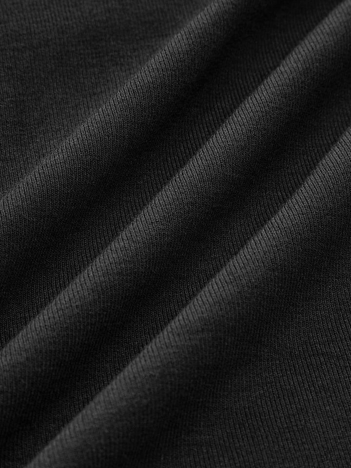 V-Ausschnitt Mesh-Einsatz Strickjacke