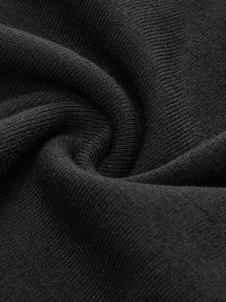 V-Ausschnitt Mesh-Einsatz Strickjacke