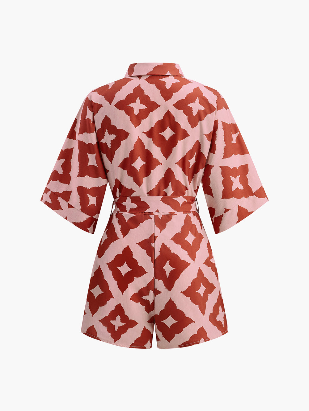 Blumenmuster-Jumpsuit mit Print