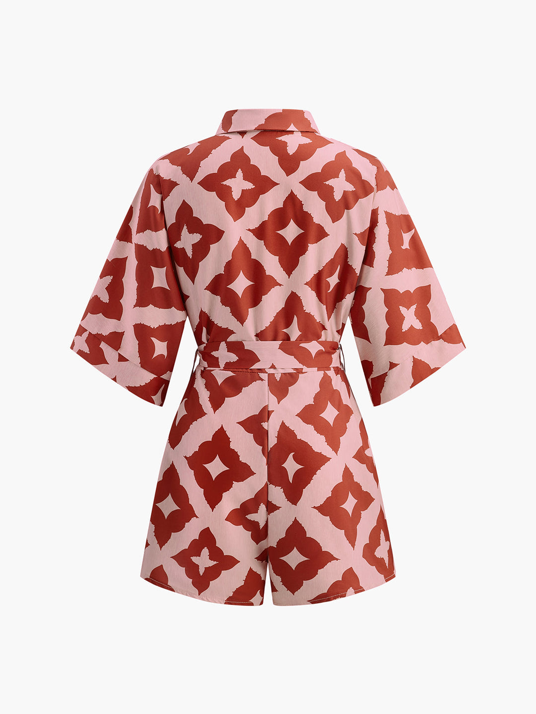 Blumenmuster-Jumpsuit mit Print