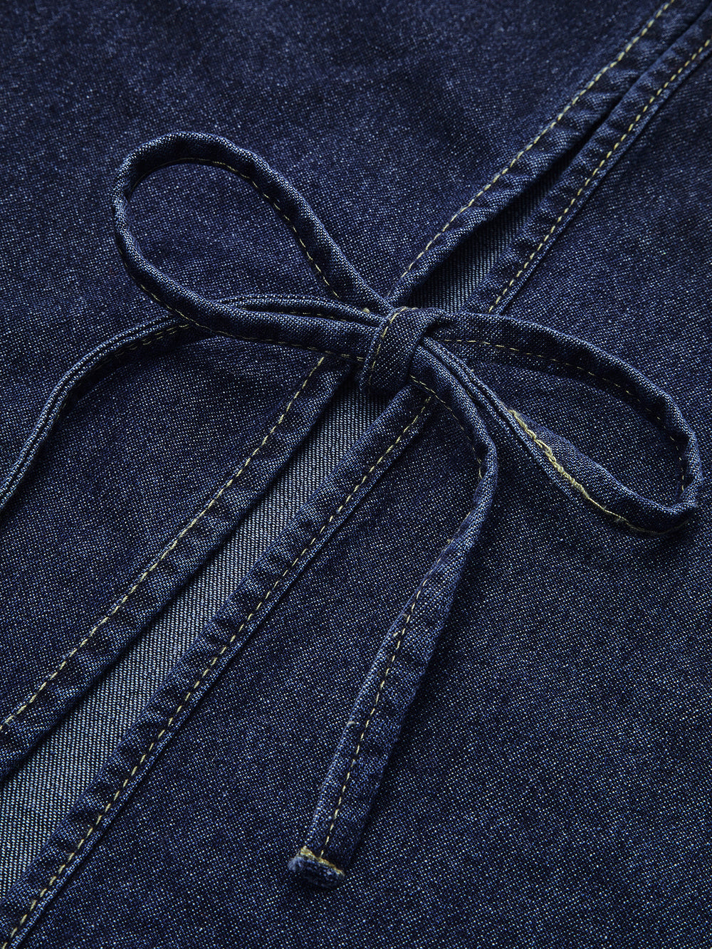 Denim Kordelzug Shorts Set