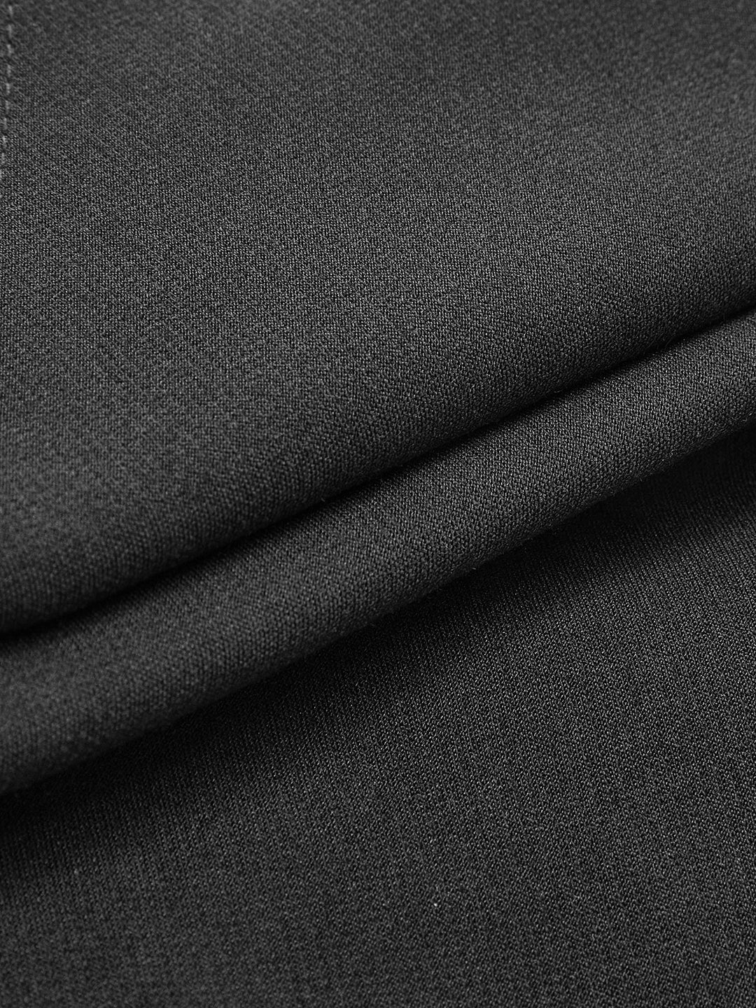 Solid A-Line Short Skirt