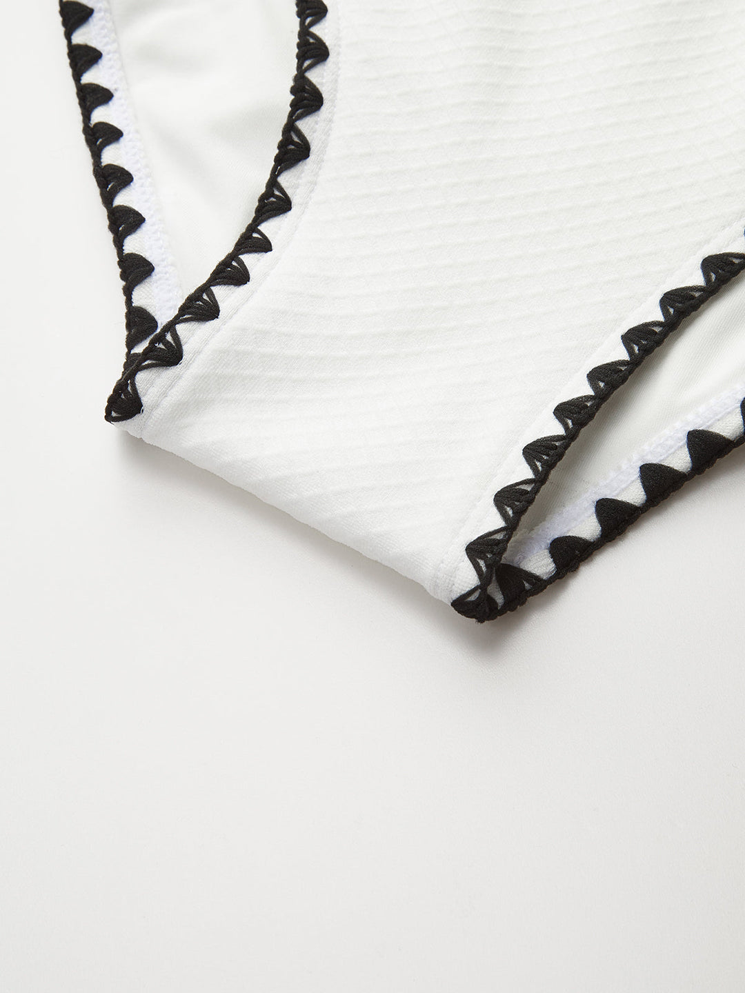 One-Shoulder Cutout Badeanzug