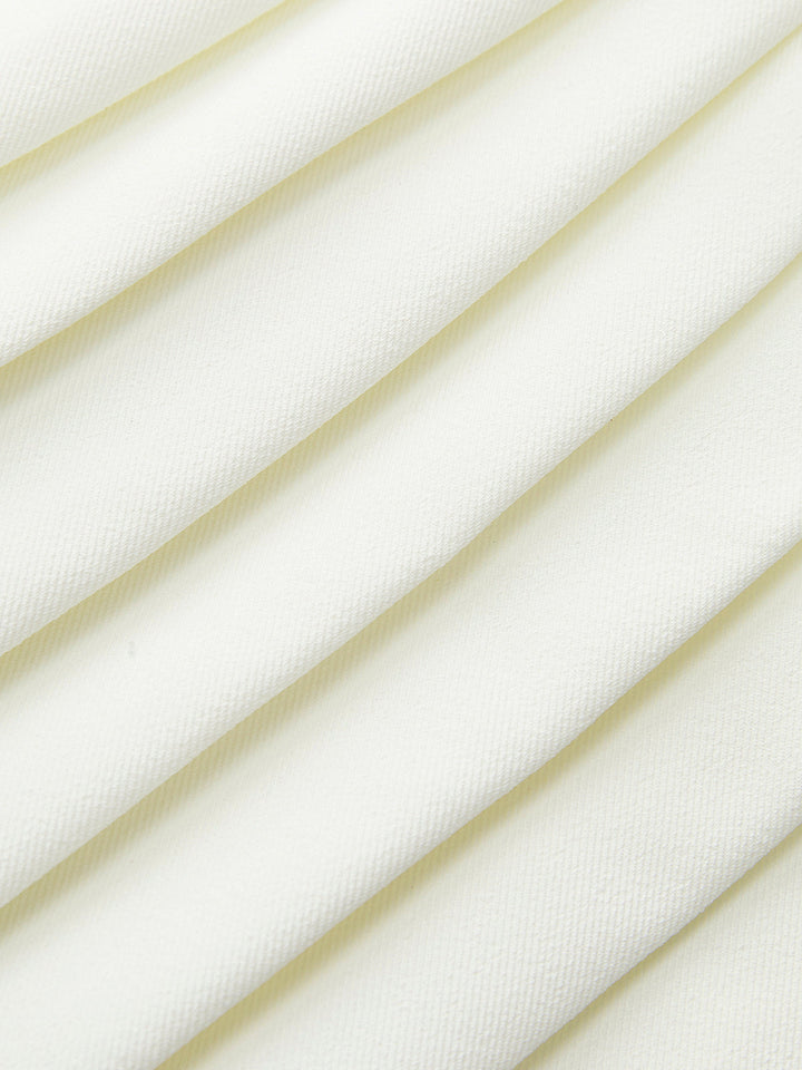 Hemkraagen Gebonden Shirt met Manchetten