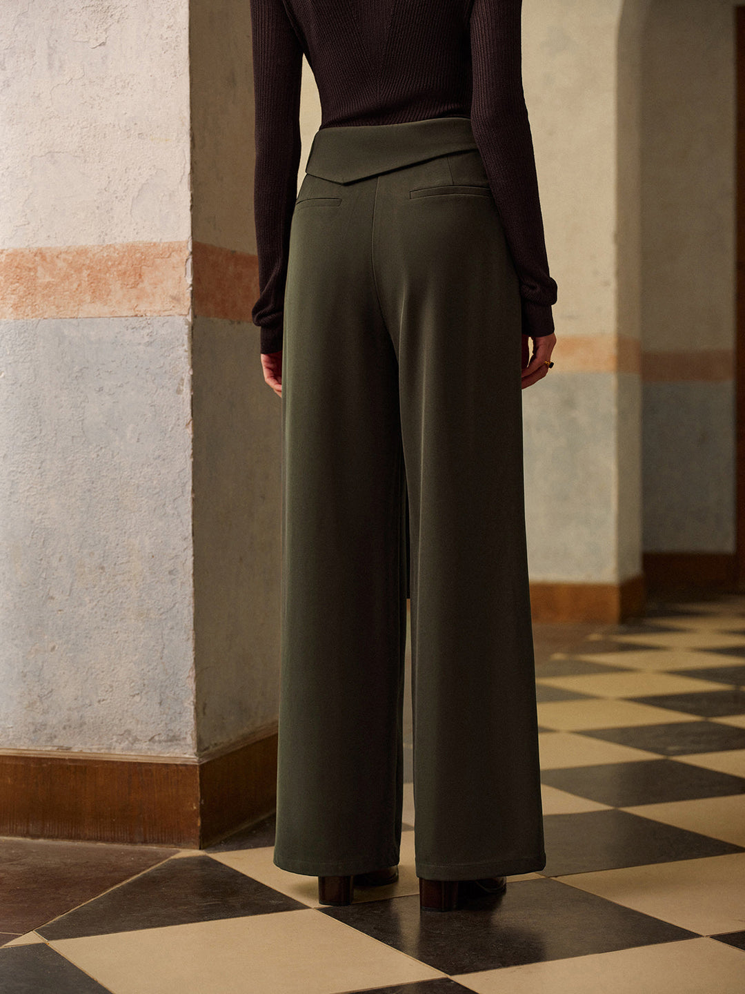 Mittelbund Hose mit Knoten