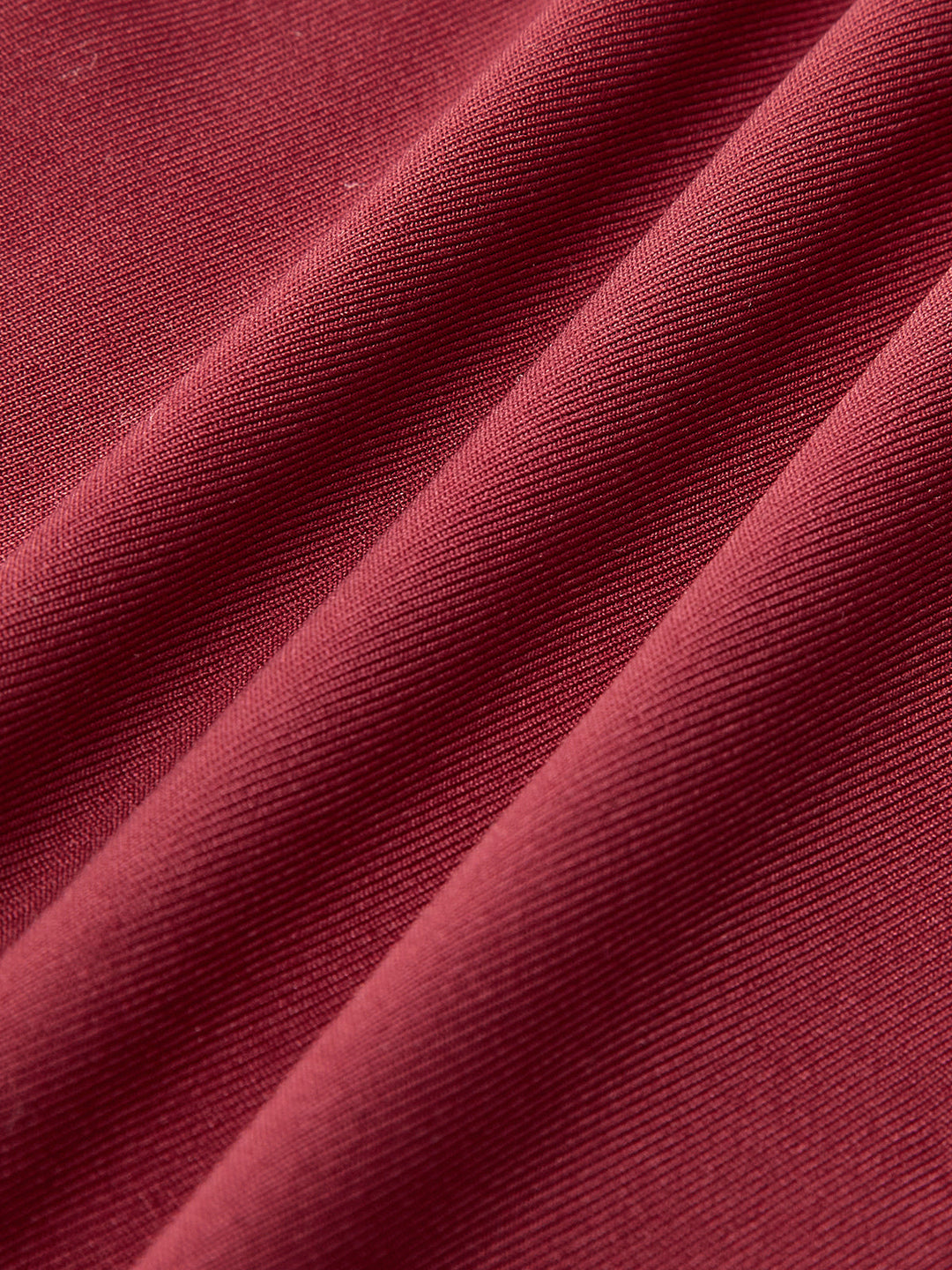 Gerüschtes Jersey Slim Langes Kleid
