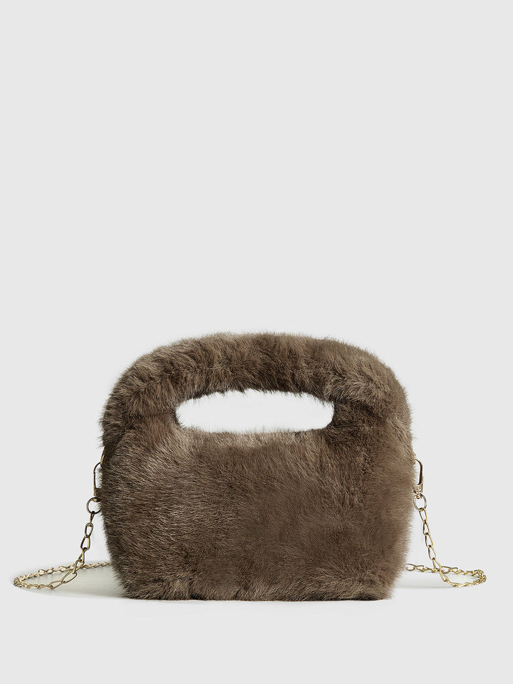 Plüschhandtaschen & Umhängetasche