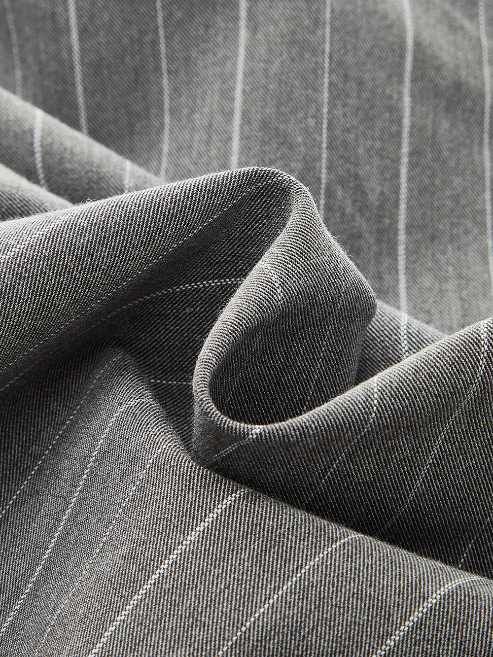 Colorblock Gestreiftes Asymmetrisches Hemd
