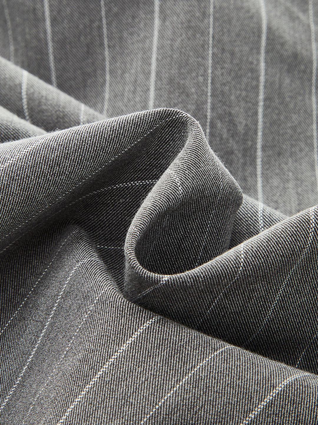 Colorblock Gestreiftes Asymmetrisches Hemd