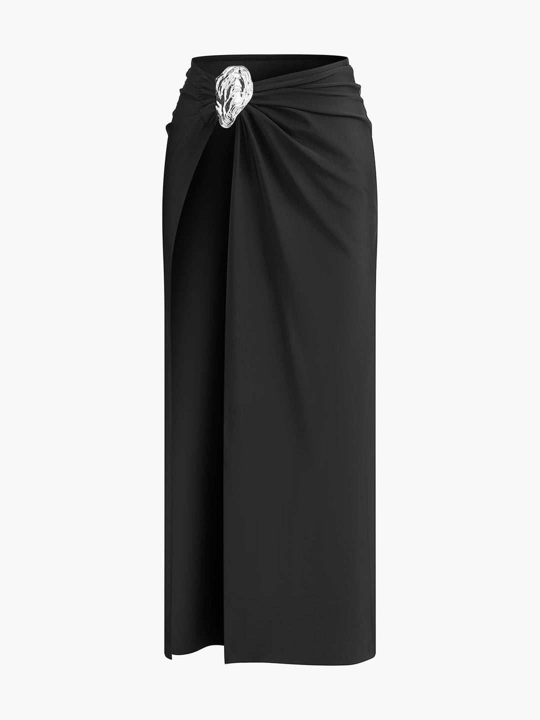 Metal Accent Twist Sarong Rock