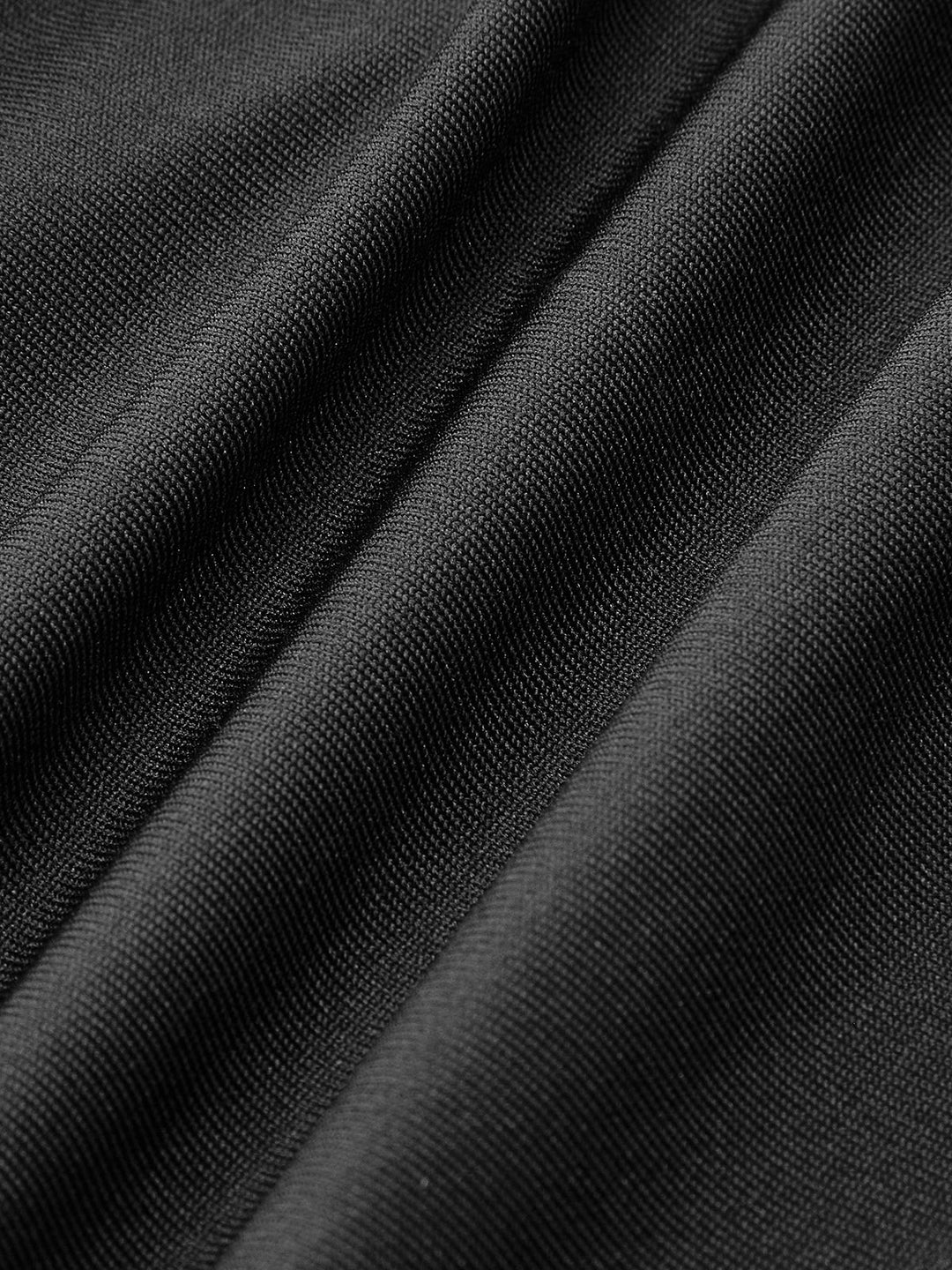 Asymmetrischer Kragen mit Falten-T-Shirt