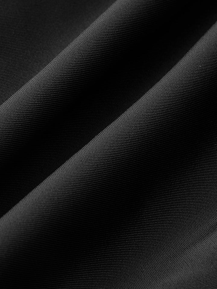 V-Ausschnitt Criss-Cross Einteiler Badeanzug