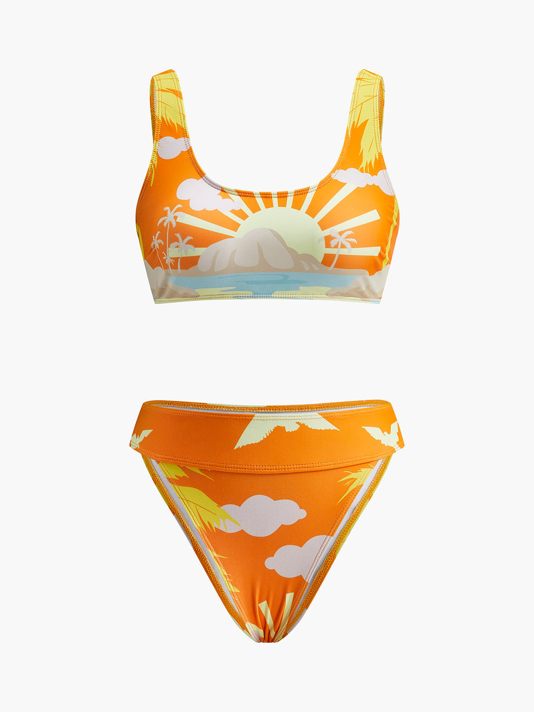Tropisches Bikini-Set